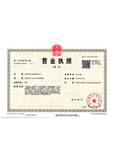 大同营业执照副本